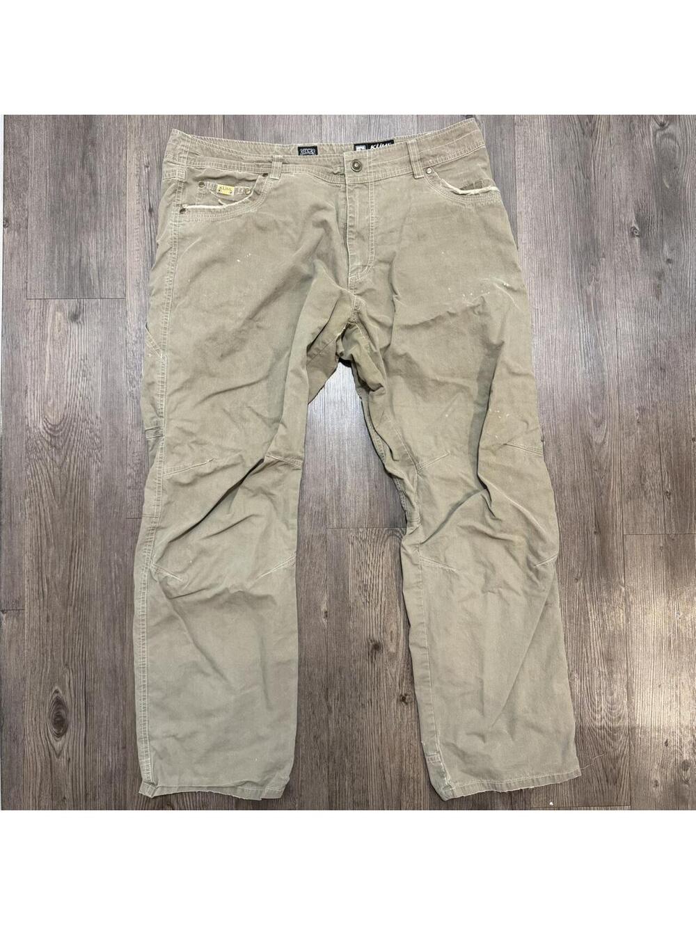 Kuhl khaki cargo pants Size 32" #outdoor #hiking